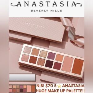 NIB! $70 ANASTASIA BEVERLY HILLS PRIMROSE ALL IN 1 FACE EYESHADOW PALETTE! 5 ⭐️